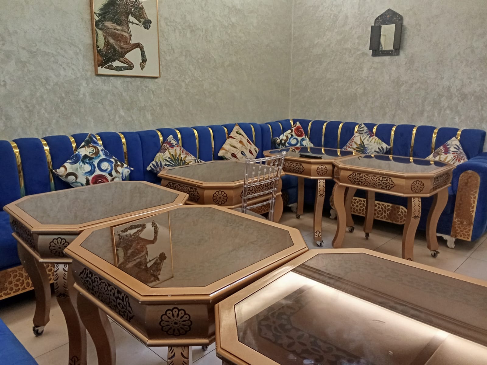 Salon marocchino tradizionale